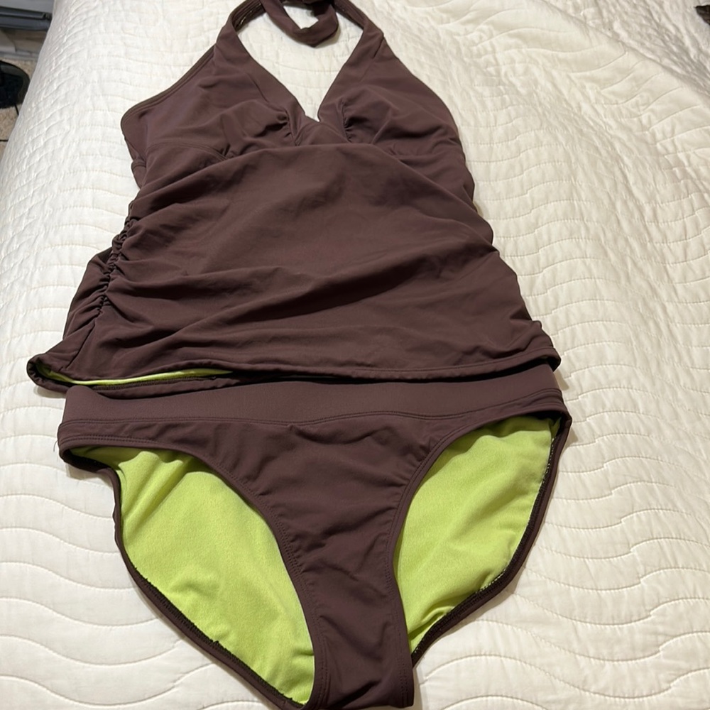 Athleta two piece swim suit